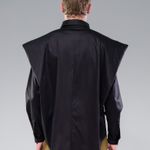 CAMISA OVERSIZED OMBRÃO - PRETO