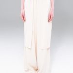 CALÇA SAIA ALFAIATARIA TWIST - CREME