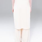 CALÇA SAIA ALFAIATARIA TWIST - CREME