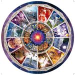 Quebra-Cabeça Circular Zodíaco 600 Peças