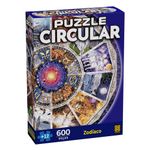 Quebra-Cabeça Circular Zodíaco 600 Peças
