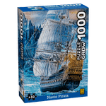 Quebra-Cabeça Navio Pirata 1000 Peças