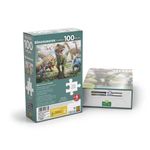 Quebra-Cabeça Dinossauros 100 Peças