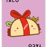 Taco Chapéu Bolo Presente Pizza