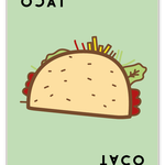 Taco Gato Cabra Queijo Pizza: ao Contrario