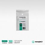 Sleeve Mini Euro - 45x68mm - SLIM (MeepleBR)