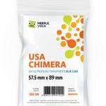 Sleeve Chimera - 57,5x89mm - Blue Core (MeepleVirus)