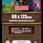 Sleeve Customizado - 88x125mm - Coleção Tiny Epic (Bucaneiros)