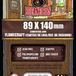 Sleeve Customizado - 89x140mm - Flamecraft: Cartas de Loja (Bucaneiros)