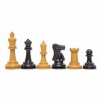 Jogo de Xadrez Escolar com Tabuleiro em Courvin - Rei 7,3 cm (Jaehrig)