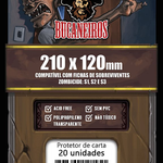 Sleeve Customizado - 120x210mm - Ficha de Sobrevivente Zombicide S1, S2, S3 (Bucaneiros)