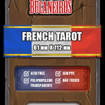 Sleeve Tarot Francês - 61x112mm - (Bucaneiros)