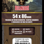 Sleeve Customizado - 54x86mm - Arquitetos, Paladinos e Viscondes do Reino Ocidental: Cartas Grandes (Bucaneiros)