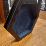 Bandeja de Dados Premium Black Toca (Interior Azul)