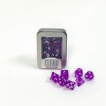 Kit de Dados: Clear - Purple