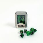 Kit de Dados: Marble - Green Wave