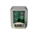 Kit de Dados: Marble - Green Wave