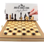 Jogo de Xadrez e Dama - Estojo (Hoyle Games)