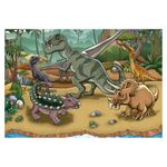 Quebra-Cabeça Progressivo Dinossauros - Céu, Terra e Mar (12/20/30 Peças)
