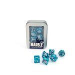 Kit de Dados: Marble - Navy Black