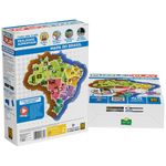 Quebra-Cabeça Puzzle Play Gigante 45 Peças - Mapa do Brasil