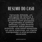 Investigação Criminal 1 - O Último Caso de Fernando Almeida