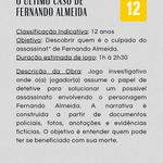 Investigação Criminal 1 - O Último Caso de Fernando Almeida