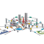 Tokyo Highway Rainbow City + Mini Expansion Pack 2 (Wandering Towers)