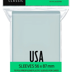 Sleeve Padrão USA - 56x87mm - Classic (Redbox)
