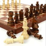 Xadrez de Madeira Portátil (Hoyle Games)