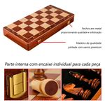 Xadrez de Madeira Portátil (Hoyle Games)