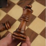 Xadrez de Madeira Portátil (Hoyle Games)