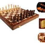 Xadrez de Madeira Portátil (Hoyle Games)