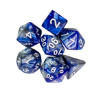 Conjunto de Dados Jambô - Mesclado Azul e Prata