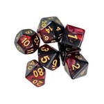 Conjunto de Dados Jambô - Mesclado Vermelho e Preto