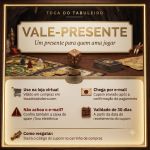 Vale-Presente Toca do Tabuleiro (EM TESTE)