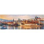 Quebra-Cabeça 1500 PCS Panorama - Por do Sol em Praga