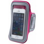 Braçadeira porta celular Skyhill rosa para corrida