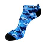Meia Sem Cano Steigen Zero Blue Camo Unissex