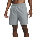 Bermuda Nike Challenger 7 Masculina Cinza Claro