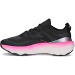 Tênis Puma ForeverRun Nitro Feminino Preto e Rosa Shock