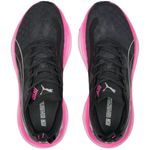 Tênis Puma ForeverRun Nitro Feminino Preto e Rosa Shock