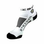 Meia Cano Curto Steigen 1/4 White Unissex