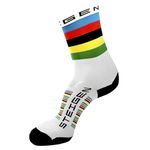 Meia Cano Alto Steigen 3/4 World Champs Unissex