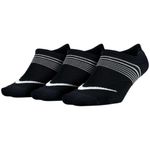 Pacote de Meia com 3 No-Show Nike Lightweight Training Unissex