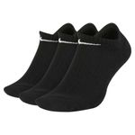 Pacote de Meia com 3 No-Show Nike Performance Cushion Unissex