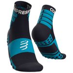 Pacote de Meia Com 2 Cano Baixo Compressport Training Socks Unissex
