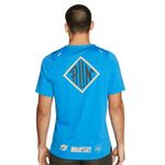 T-shirt Performance Nike Rise 365 Wild Run Masculina