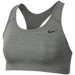 Top Nike Swoosh Feminino Cinza