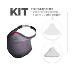 Máscara Proteção Fiber Knit Sport Kit
